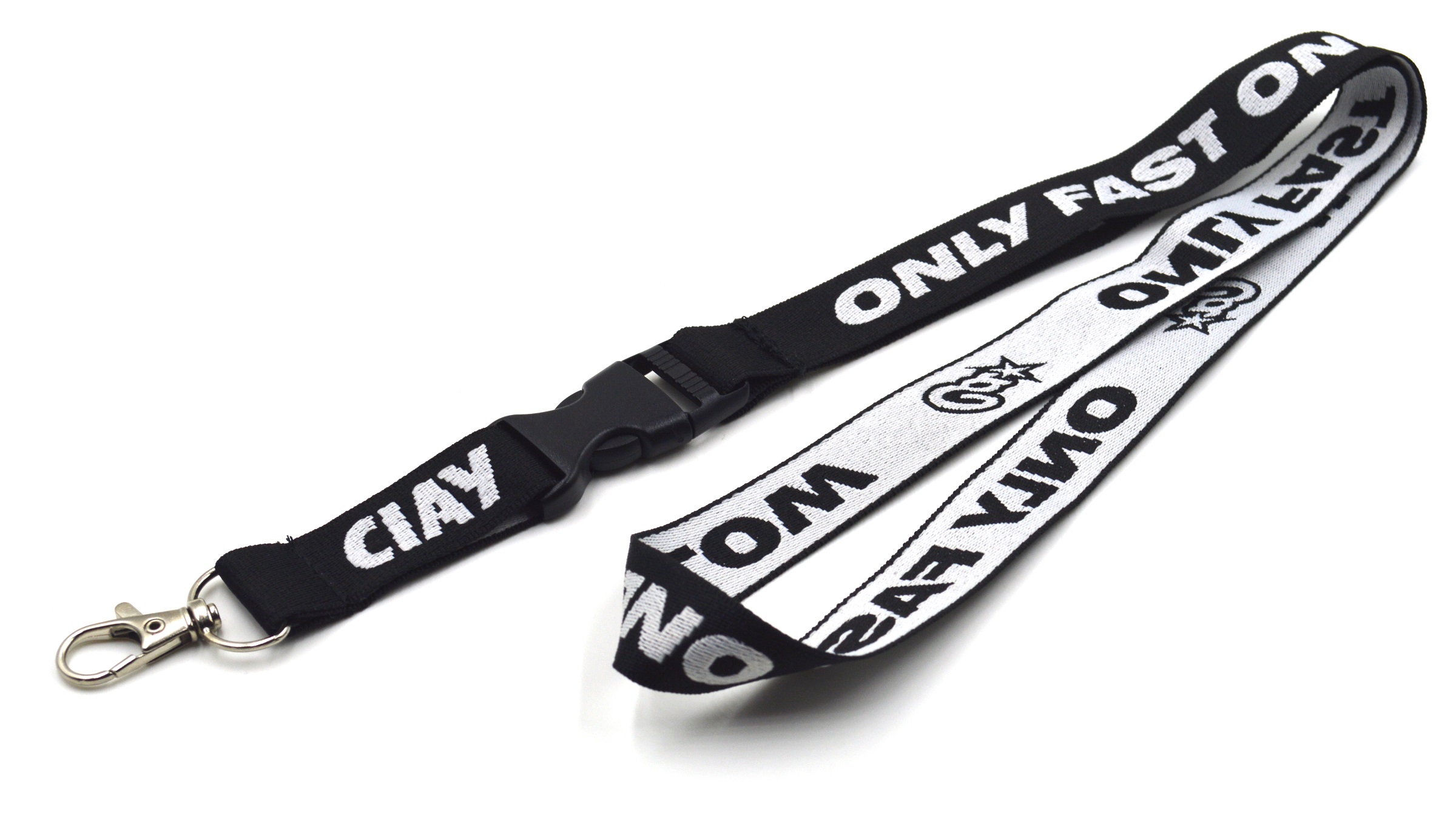 Custom Woven Lanyards - 3/4